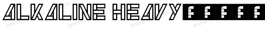 Alkaline Heavy字体转换